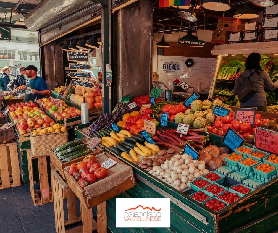 mercati settimanali in provincia di Sondrio