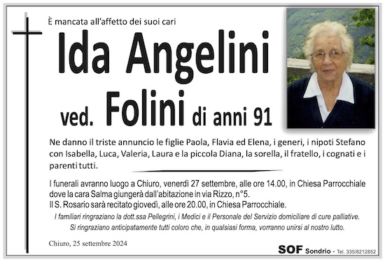 Ida Angelini ved. Folini