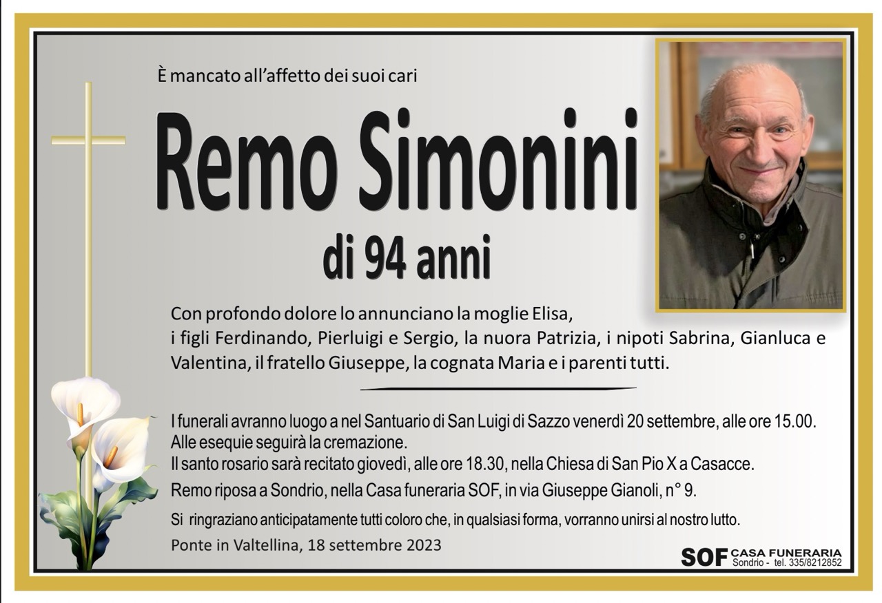 remo simonini