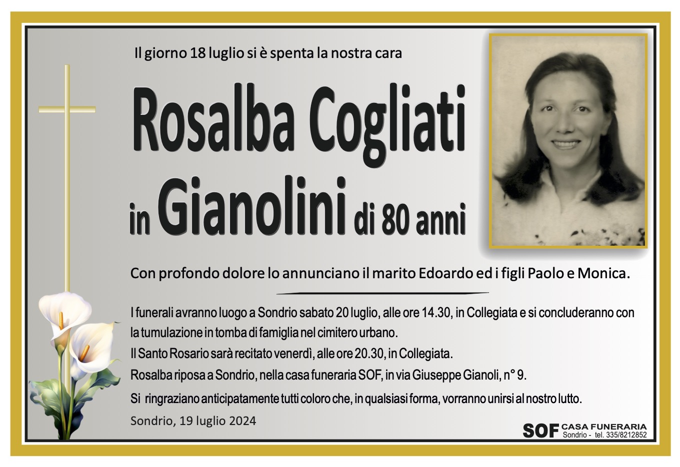 Rosalba Cogliati in Gianolini